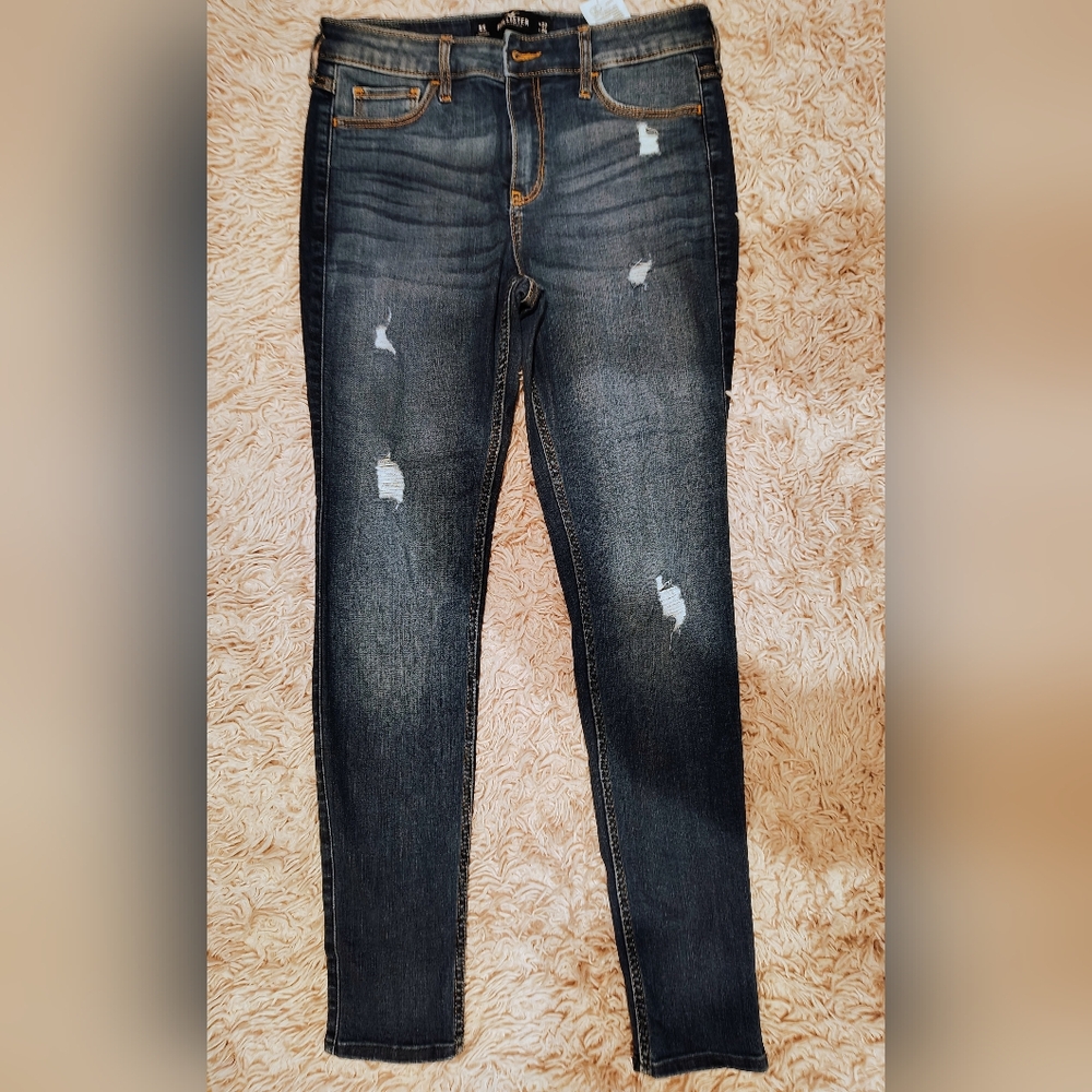 Hollister Distressed Skinny Jeans